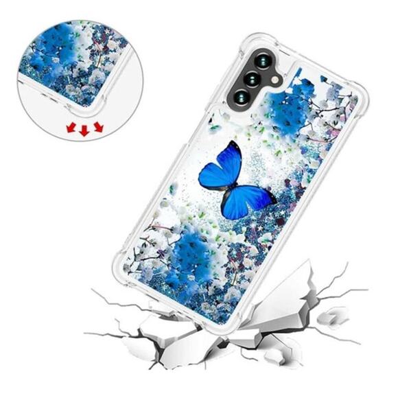 Samsung Galaxy S24 Case Fashion Shiny Transparent Soft TPU Creative Cartoon Cute - Picture 3 of 6